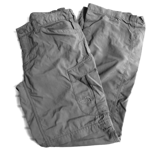 The North Face Charcoal Gray Convertible Pants, M - Picture 2 of 8